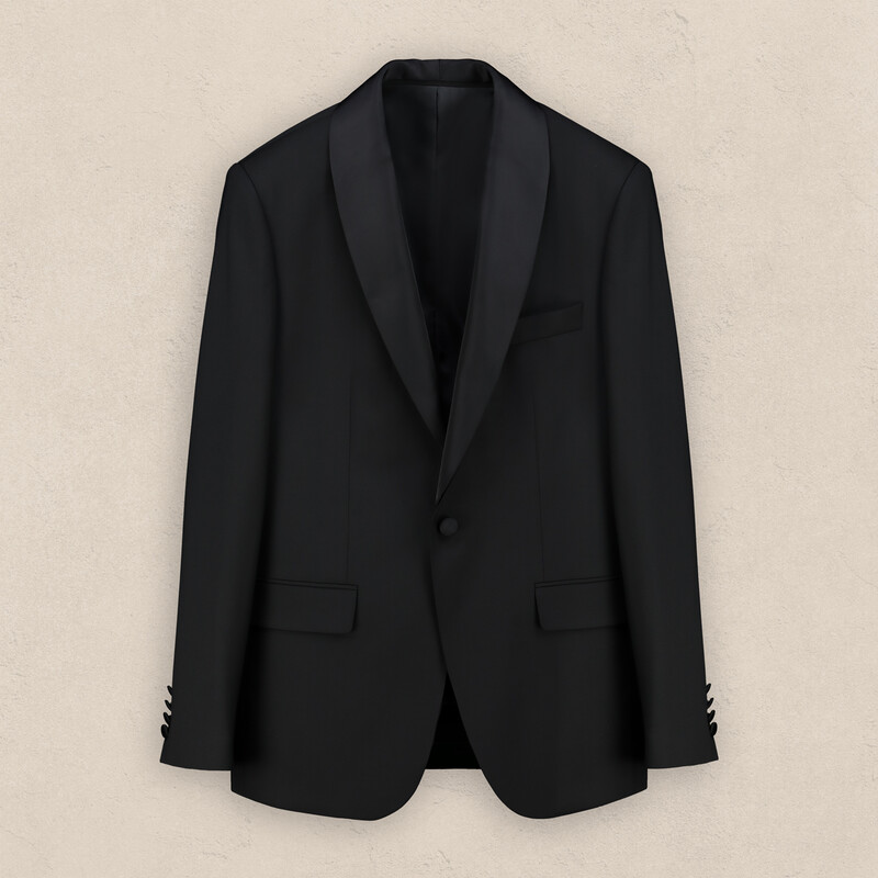 Pavalotti Siyah Slim Fit Smokin - SARAR