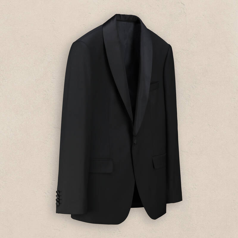 Pavalotti Siyah Slim Fit Smokin - 3