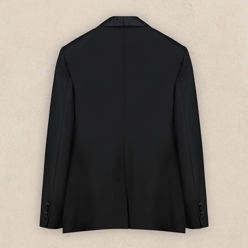 Pavalotti Siyah Slim Fit Smokin - 4