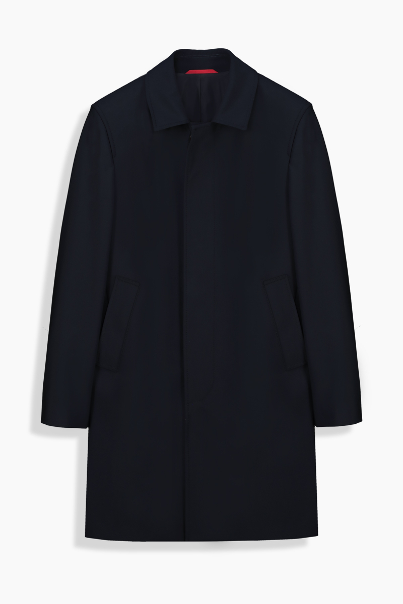 Pelmira Lacivert Pardösü - 1