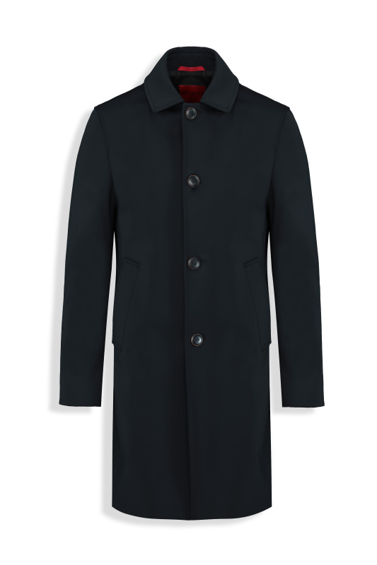 Pelmira Slim Fit Siyah Trençkot 