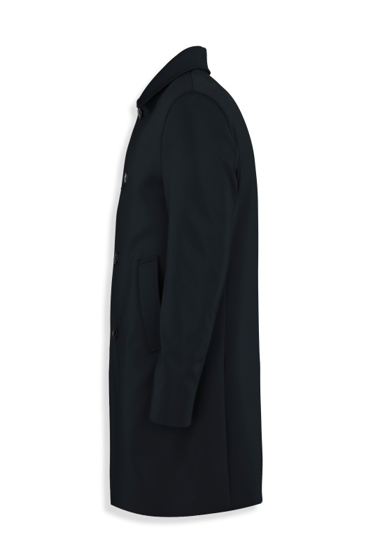 Pelmira Slim Fit Siyah Trençkot - INTERVIEW