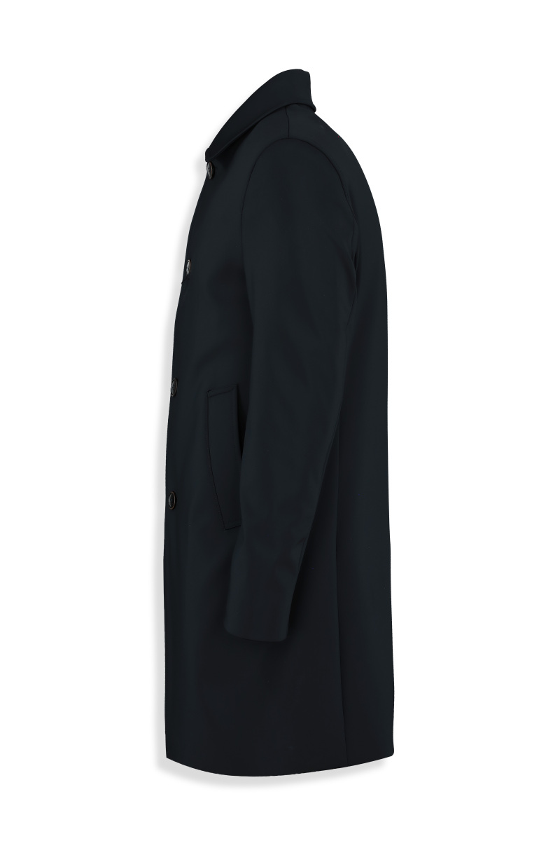 Pelmira Slim Fit Siyah Trençkot - 2