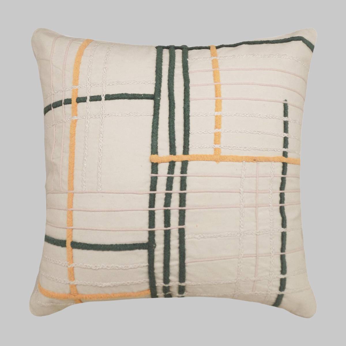 Penn Ekru Kırlent 45X45 - 1