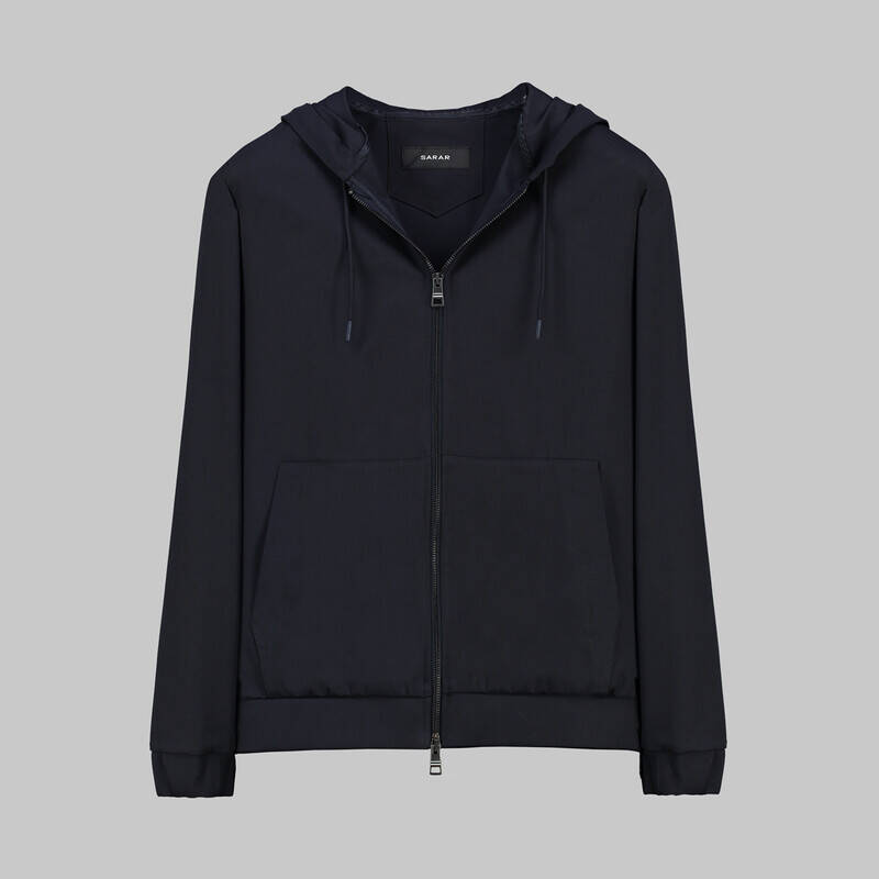 Pergamon Lacivert Kapüşonlu Mont - 3