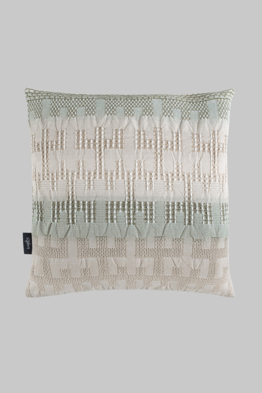 Petal Yeşil Kırlent 45x45 