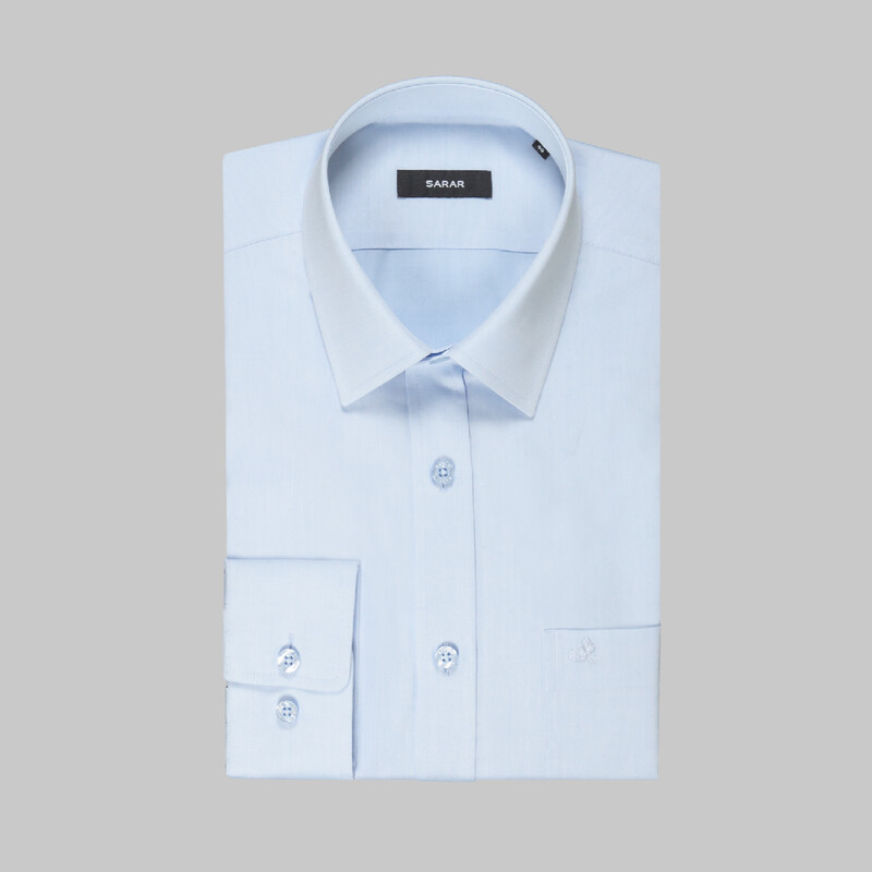 Pisa Açık Mavi Klasik Gömlek - SARAR