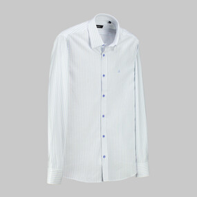 Pisa Fo Slimeo Mavi Gömlek 