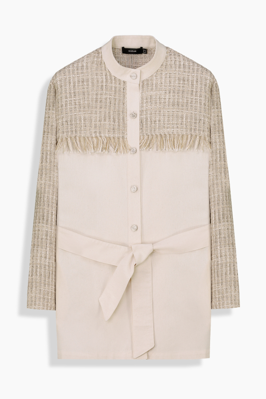 Pobe Bej Ceket - SARAR WOMAN