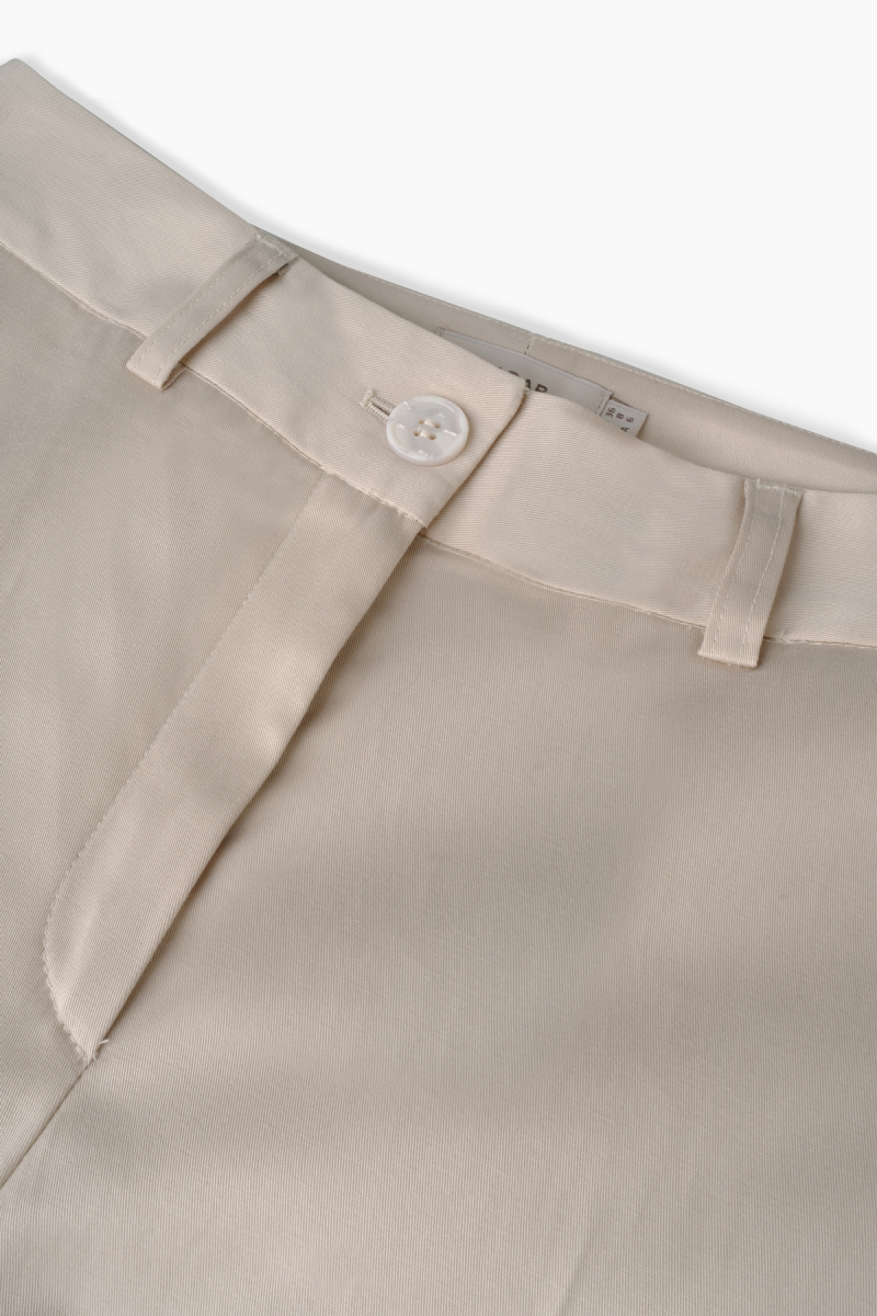 Poise Bej Pantolon - 3