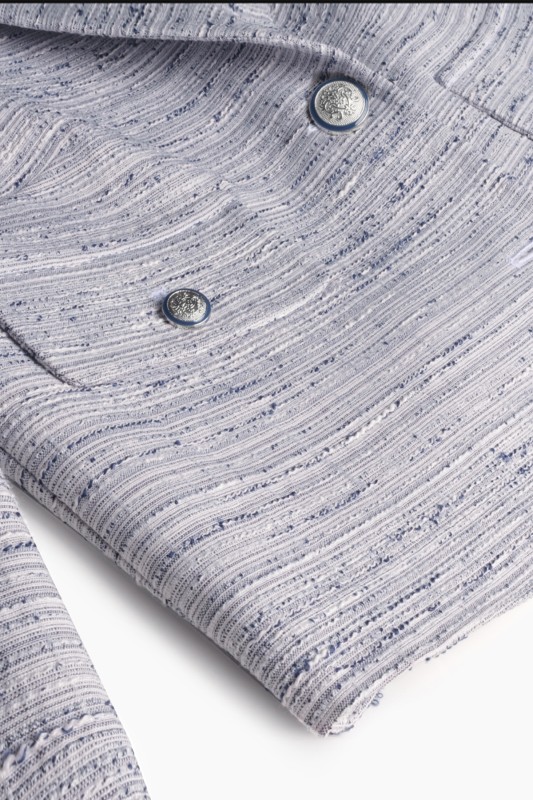 Pole Mavi Ceket - SARAR WOMAN