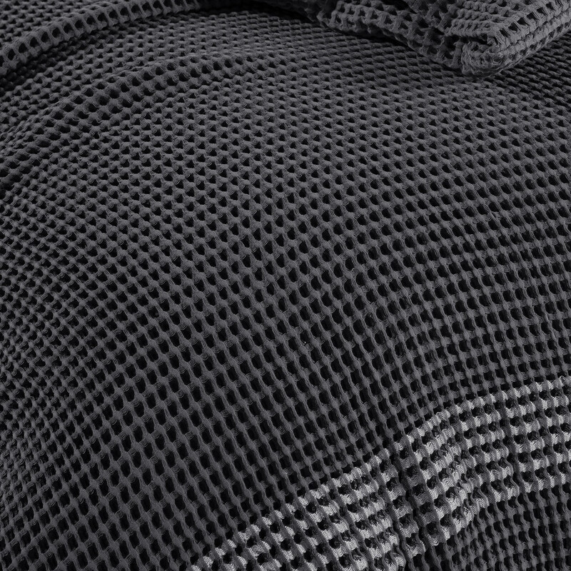 Polendia Yatak Örtüsü Tek Kişilik Gri - SAREV