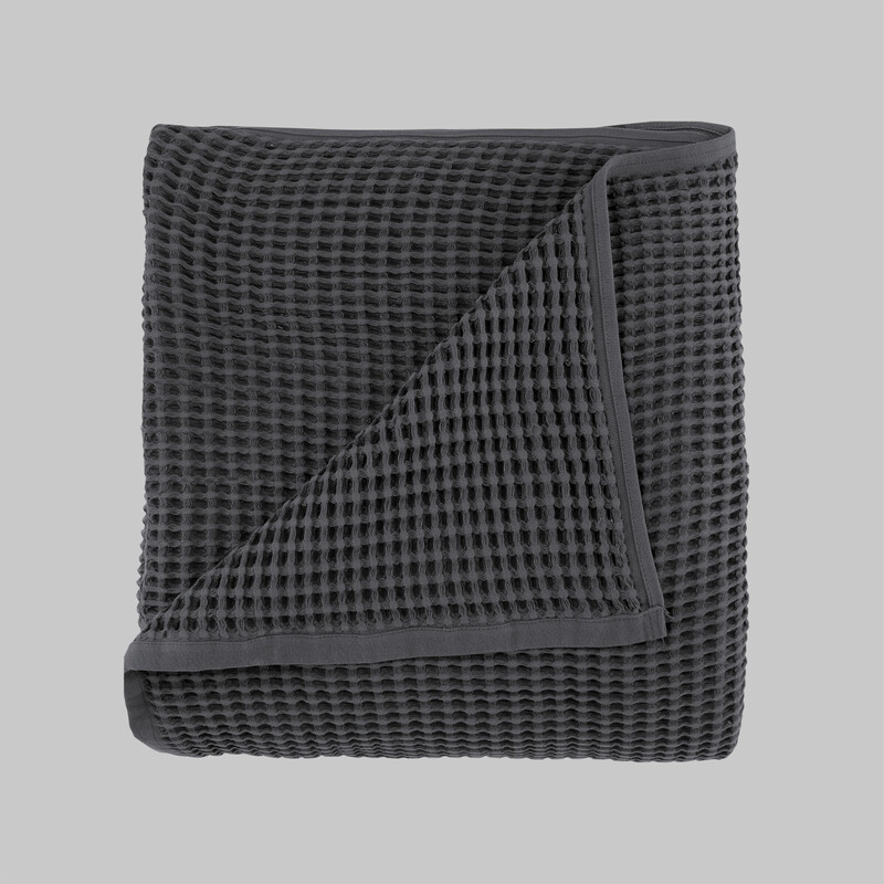 Polendia Yatak Örtüsü Tek Kişilik Gri - SAREV