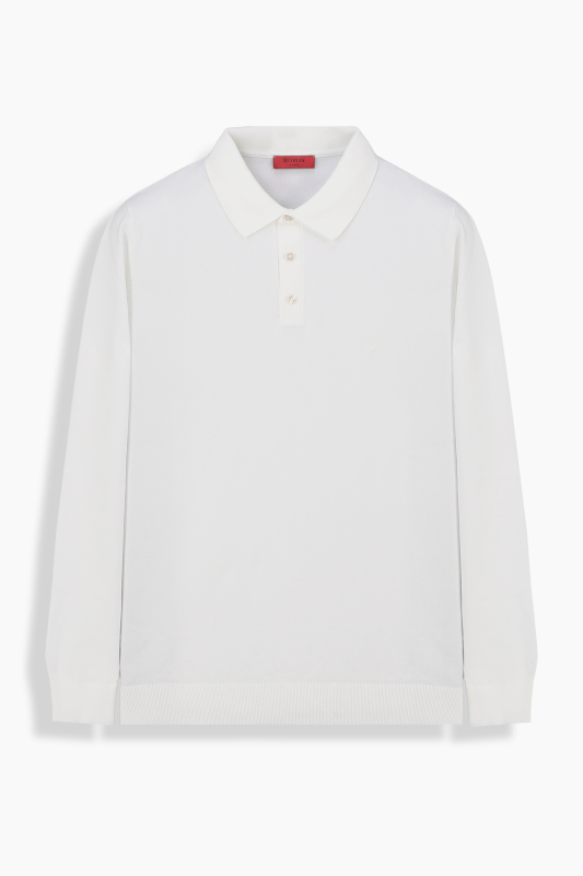 Polo Yaka Ekru Triko 