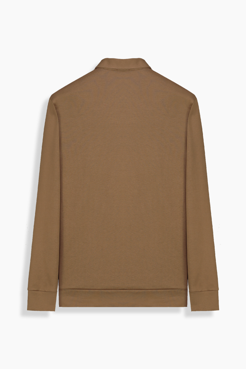 Polo Yaka Vizon Sweatshirt - 2