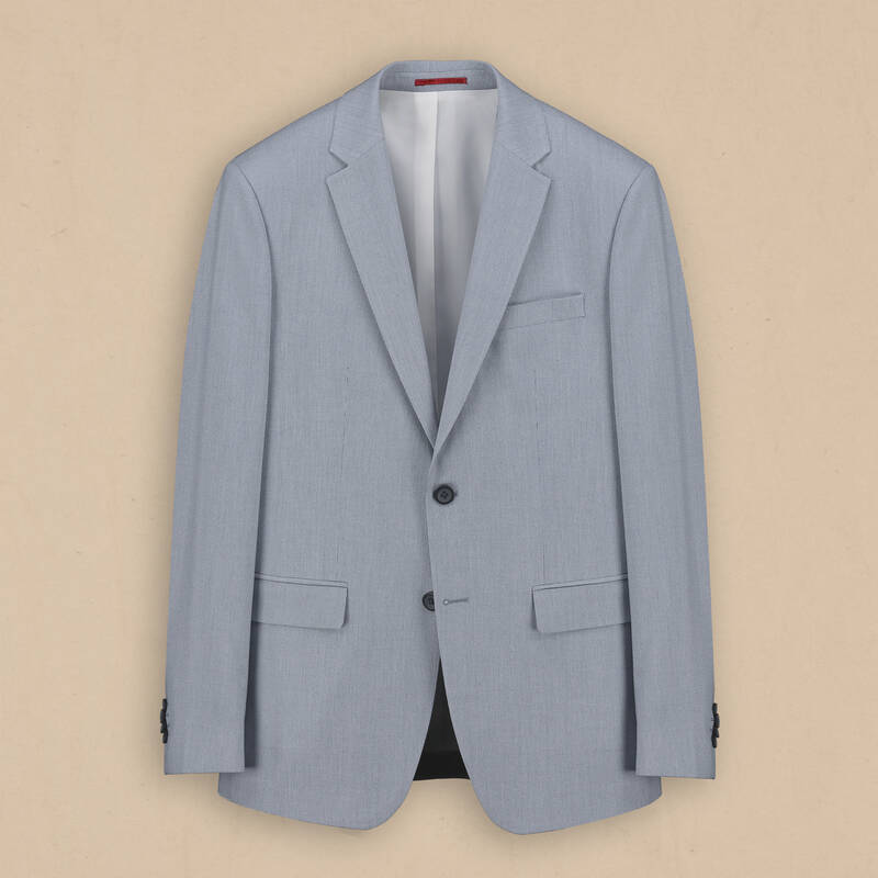 Poseidon Resta Slim Fit Açık Mavi Takım Elbise - 2