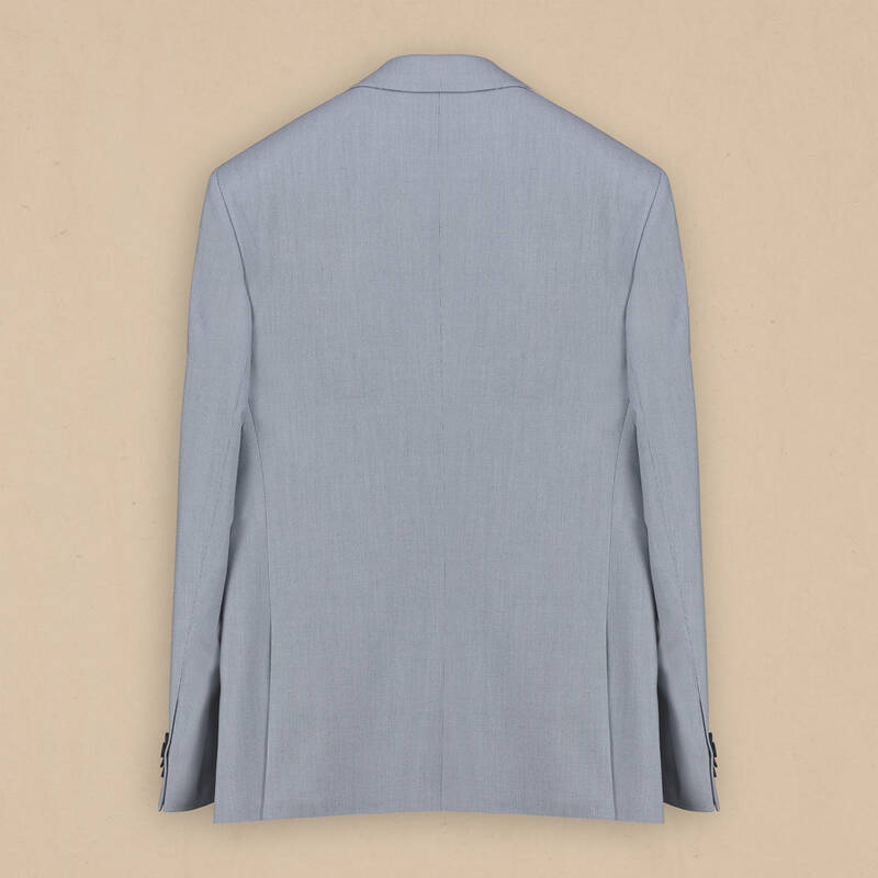 Poseidon Resta Slim Fit Açık Mavi Takım Elbise - 4