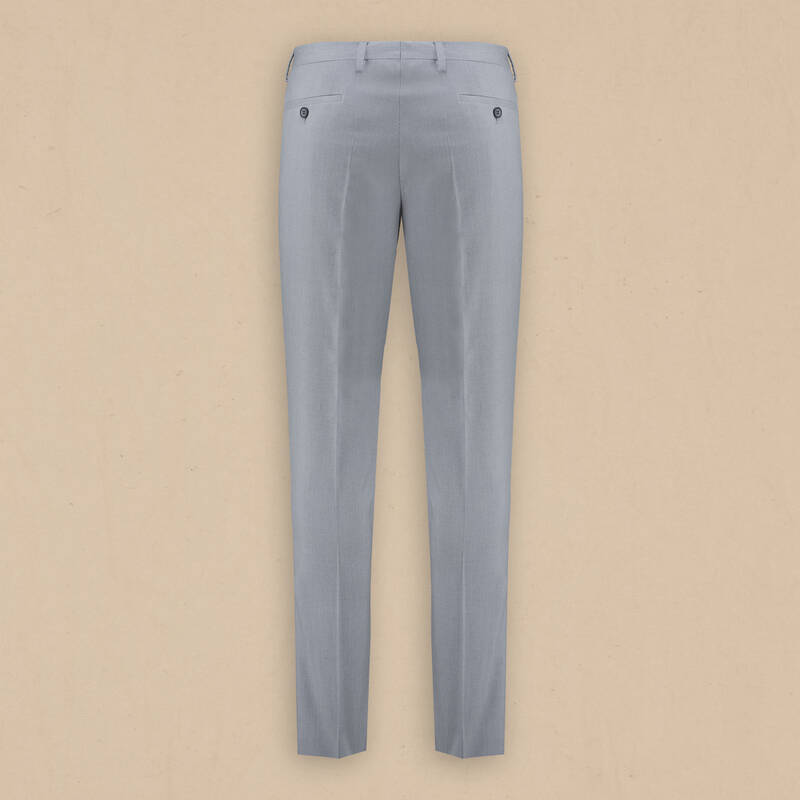 Poseidon Resta Slim Fit Açık Mavi Takım Elbise - 6