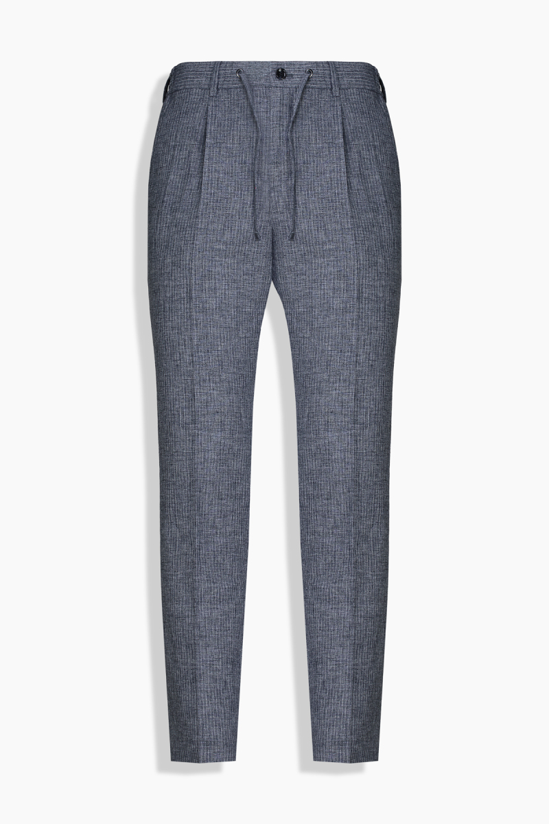 Poseidon Slim Fit Koyu Mavi Takım Elbise - 3