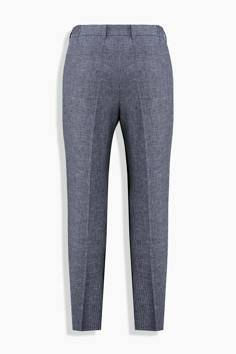 Poseidon Slim Fit Koyu Mavi Takım Elbise - 4