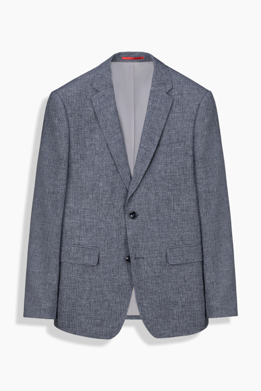 Poseidon Slim Fit Koyu Mavi Takım Elbise - INTERVIEW