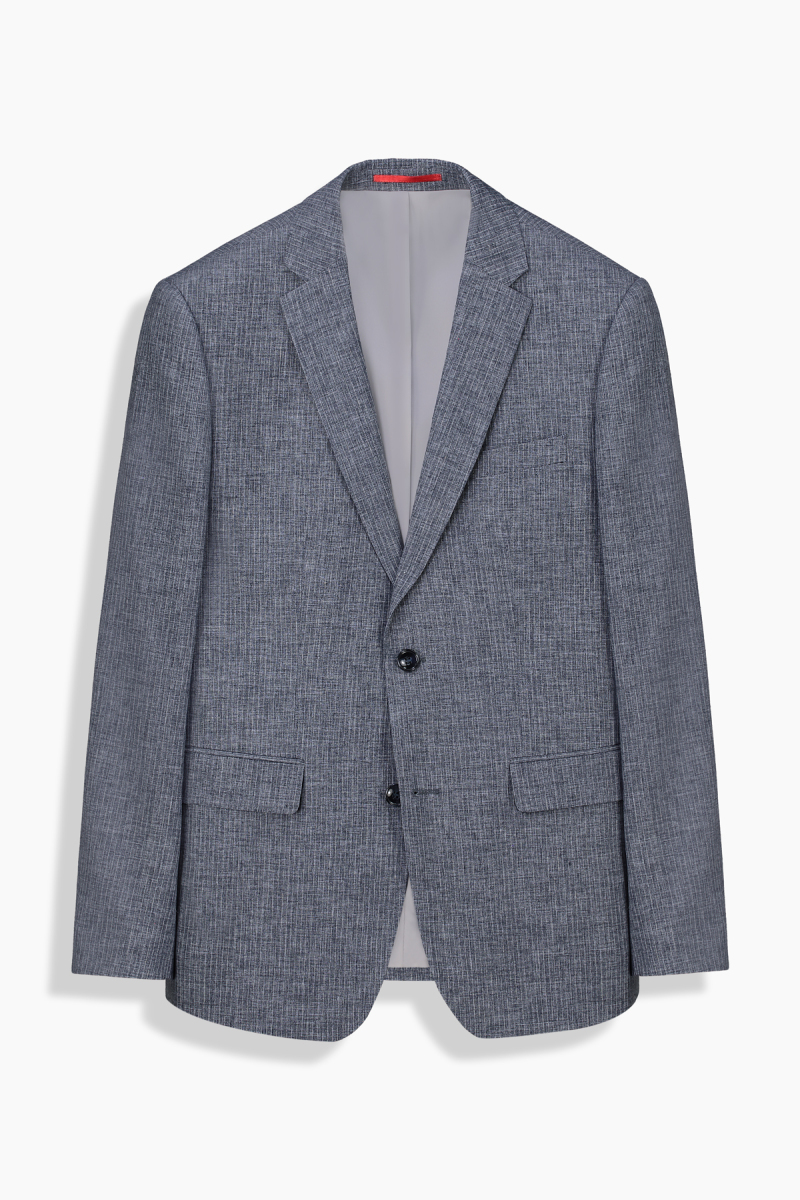 Poseidon Slim Fit Koyu Mavi Takım Elbise - 1