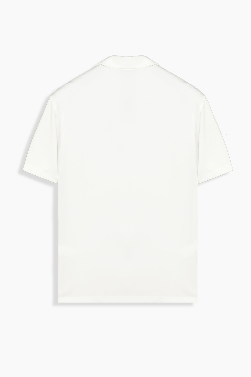 Pulso Polo Yaka Ekru Relax Fit Tişört - 2