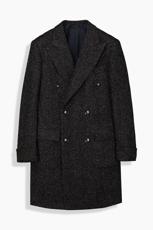 Purattu Kahverengi Palto - SARTORIA