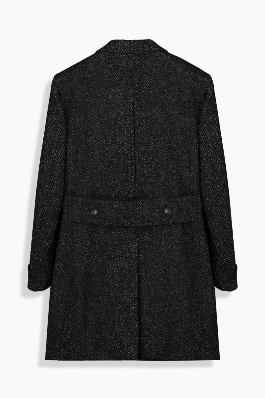 Purattu Kahverengi Palto - SARTORIA