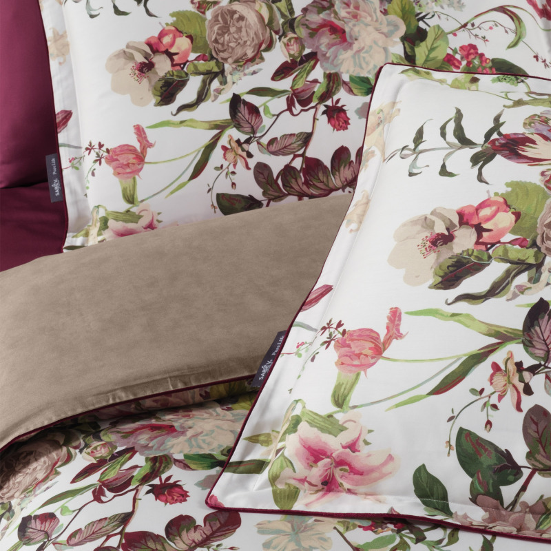 Bella Rose Pamuk Saten Nevresim Takımı Çift Kişilik - SAREV