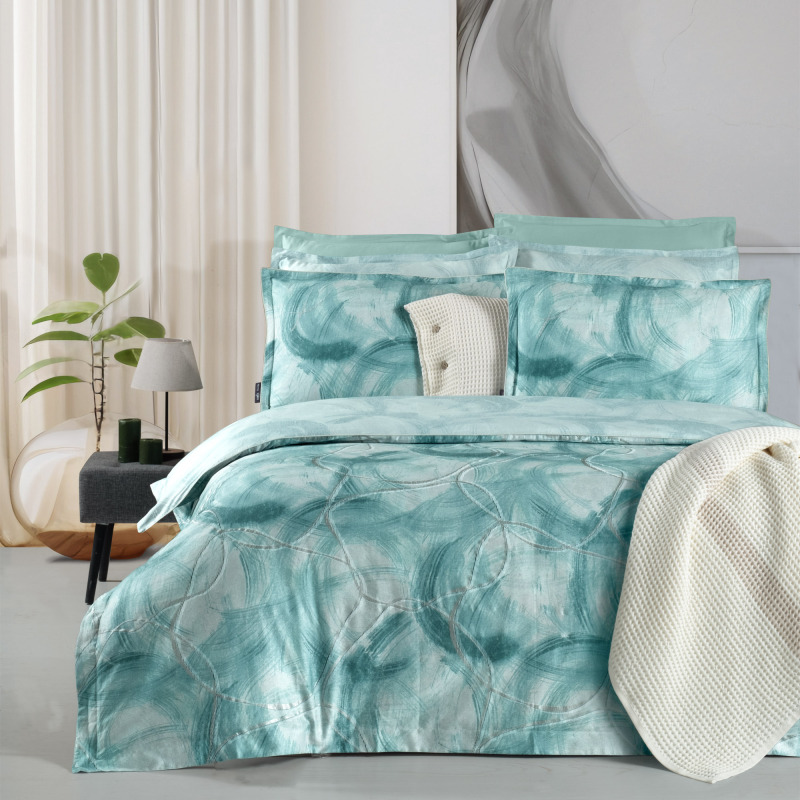 Debrina Pamuk Saten Nevresim Takımı Tek Kişilik 