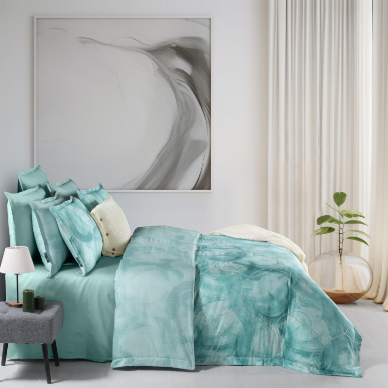 Debrina Pamuk Saten Nevresim Takımı King Size - SAREV