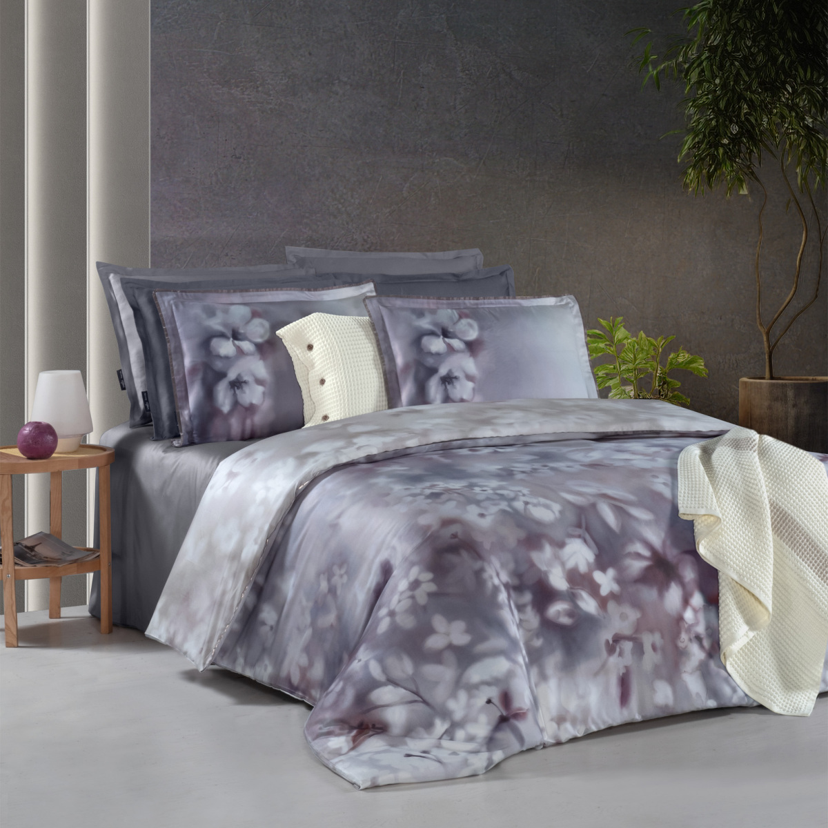 Inova Pamuk Saten Nevresim Takımı King Size - 4