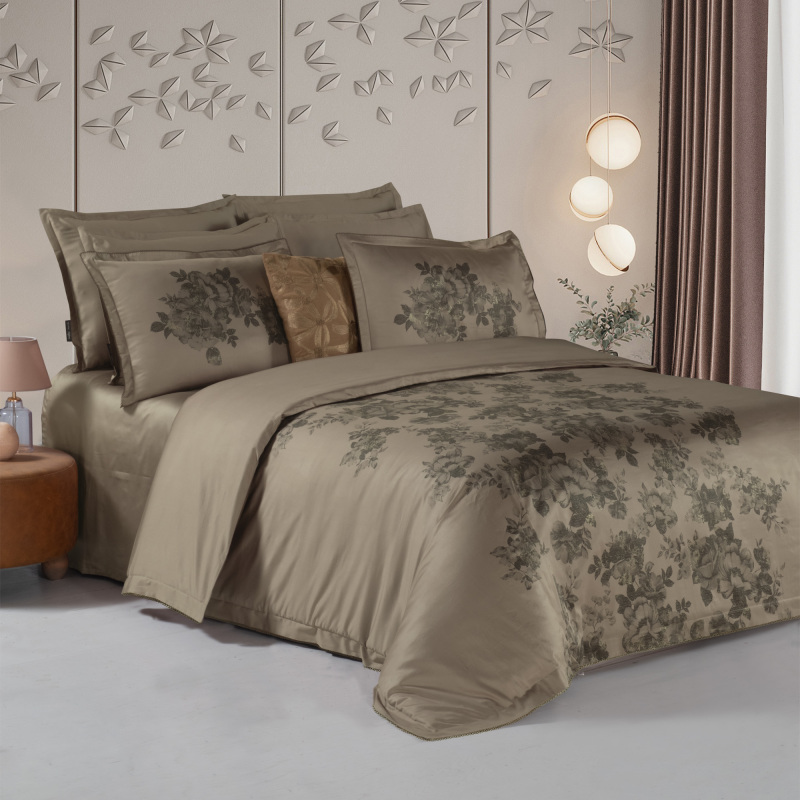 Lili Marlen Pamuk Saten Nevresim Takımı Çift Kişilik - SAREV