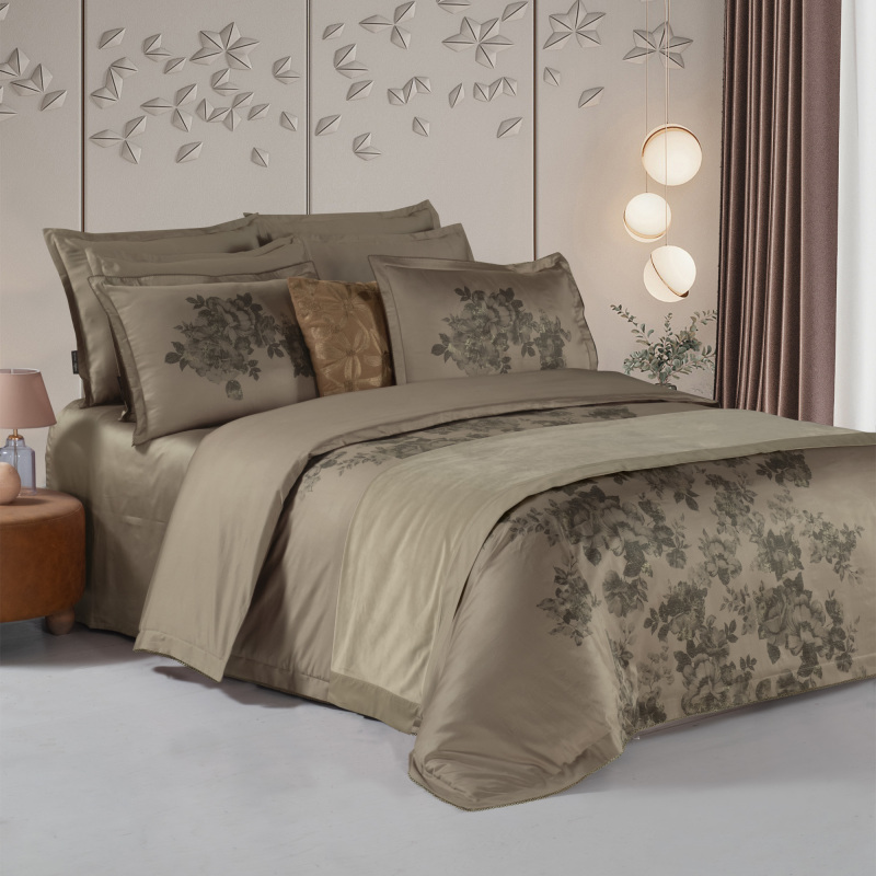 Lili Marlen Pamuk Saten Nevresim Takımı Çift Kişilik - SAREV