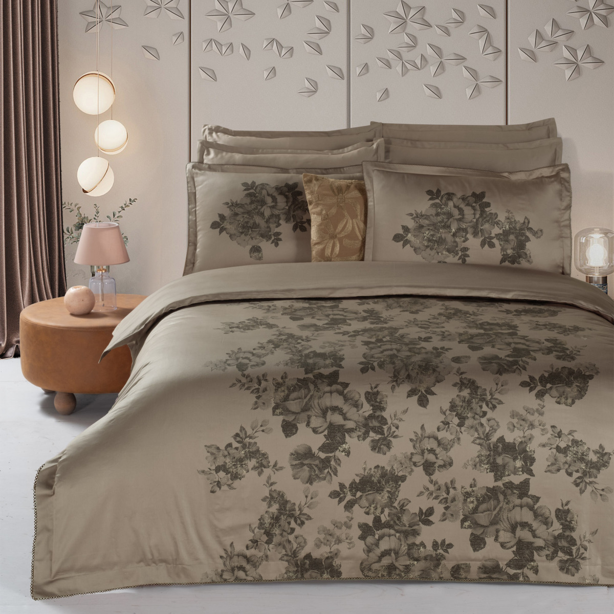 Lili Marlen Pamuk Saten Nevresim Takımı Tek Kişilik - 2