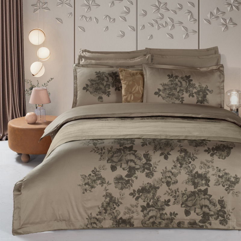 Lili Marlen Pamuk Saten Nevresim Takımı Tek Kişilik 