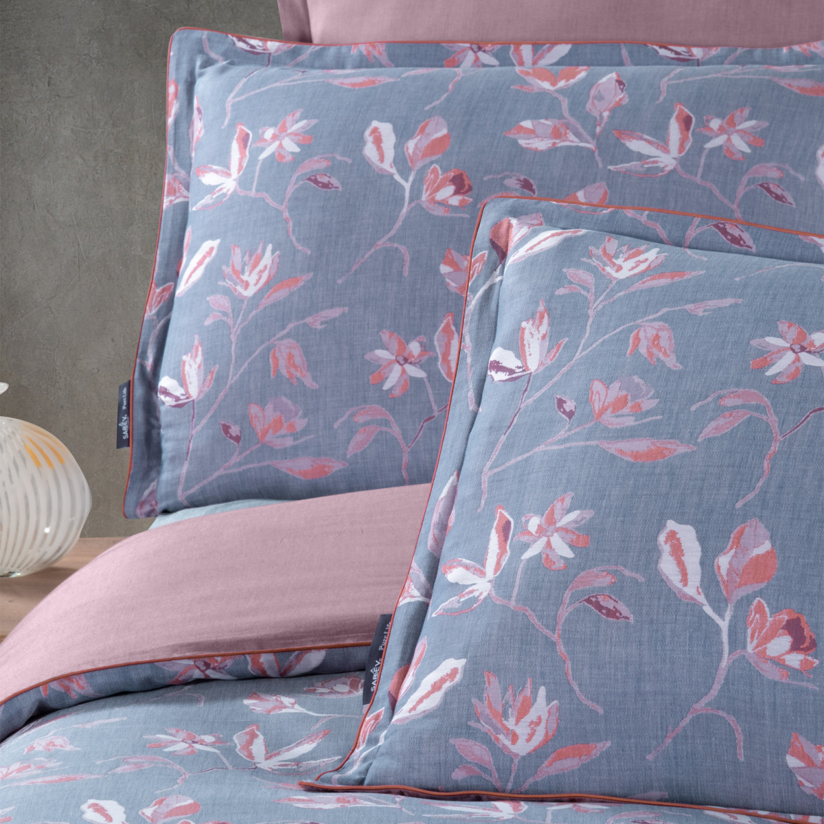 Samira Pamuk Saten Nevresim Takımı King Size - 5