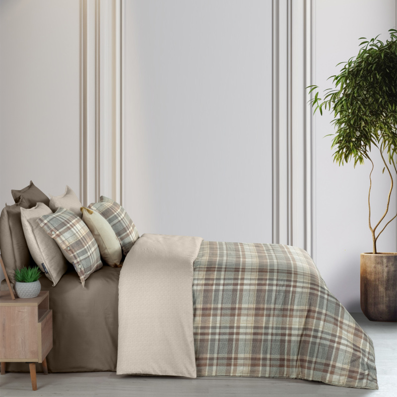 Winston Pamuk Saten Nevresim Takımı Tek Kişilik - SAREV