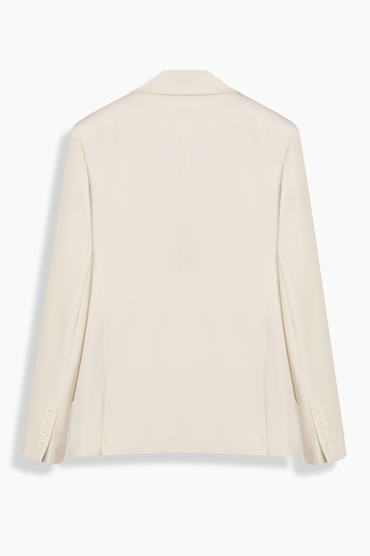 Rambel İstanbul Köprü Tasarım Krem Ceket - SARAR WOMAN