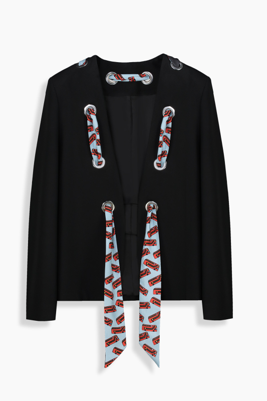 Rambla Tasarım Siyah Ceket - SARAR WOMAN