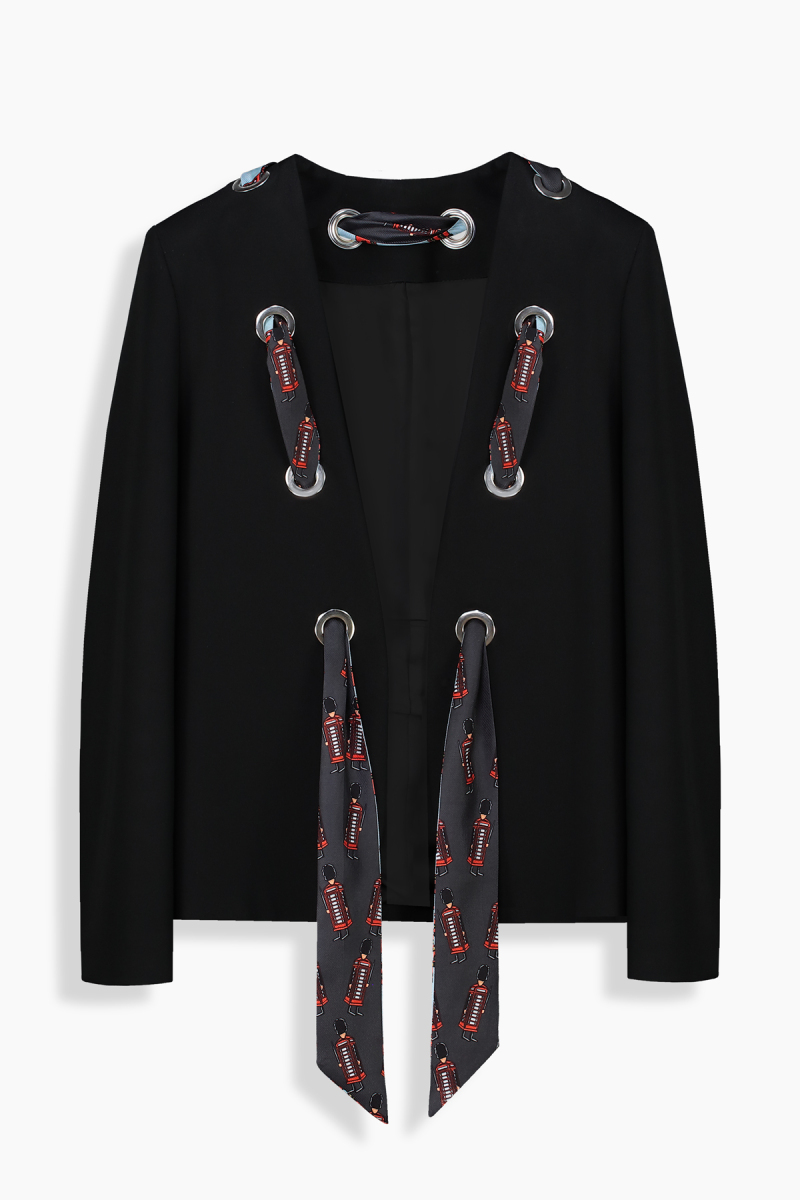 Rambla Tasarım Siyah Ceket - 4