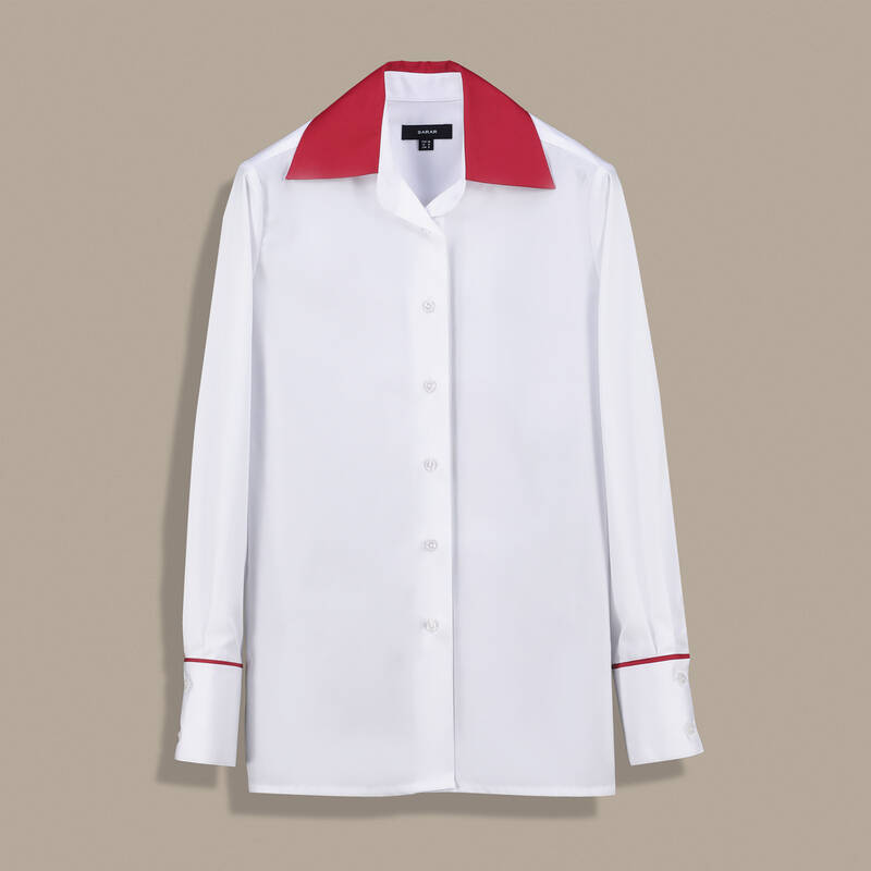 Redosa Uzun Kol Beyaz Gömlek - 1