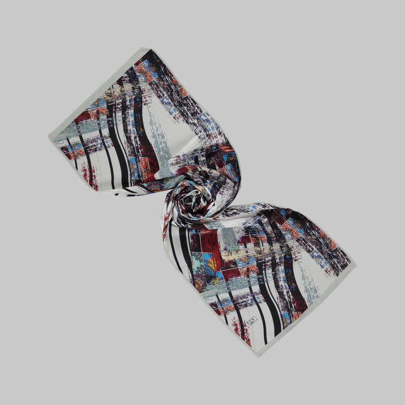 Renkli Desen Fular F71 - 2