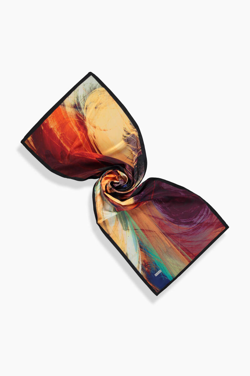 Renkli Desen Fular F82 - 2