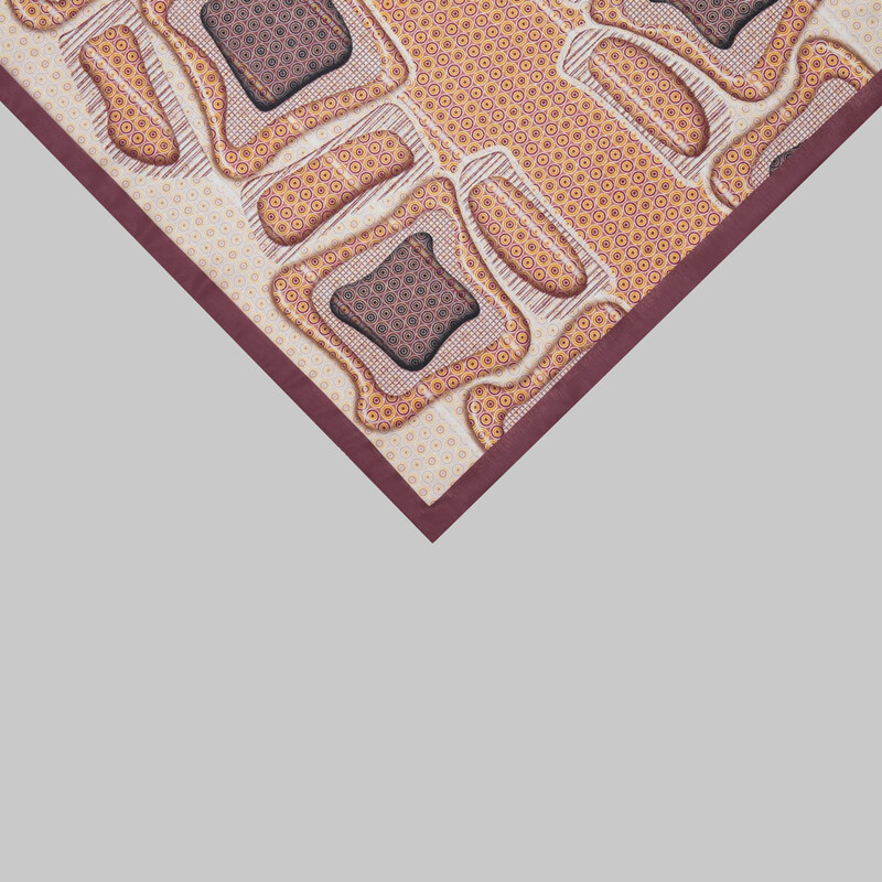 Renkli Desen Mendil M102 - SARAR