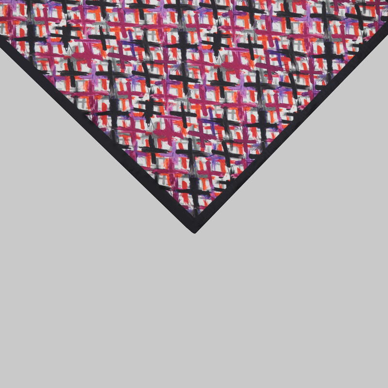 Renkli Desen Mendil M90 - SARAR