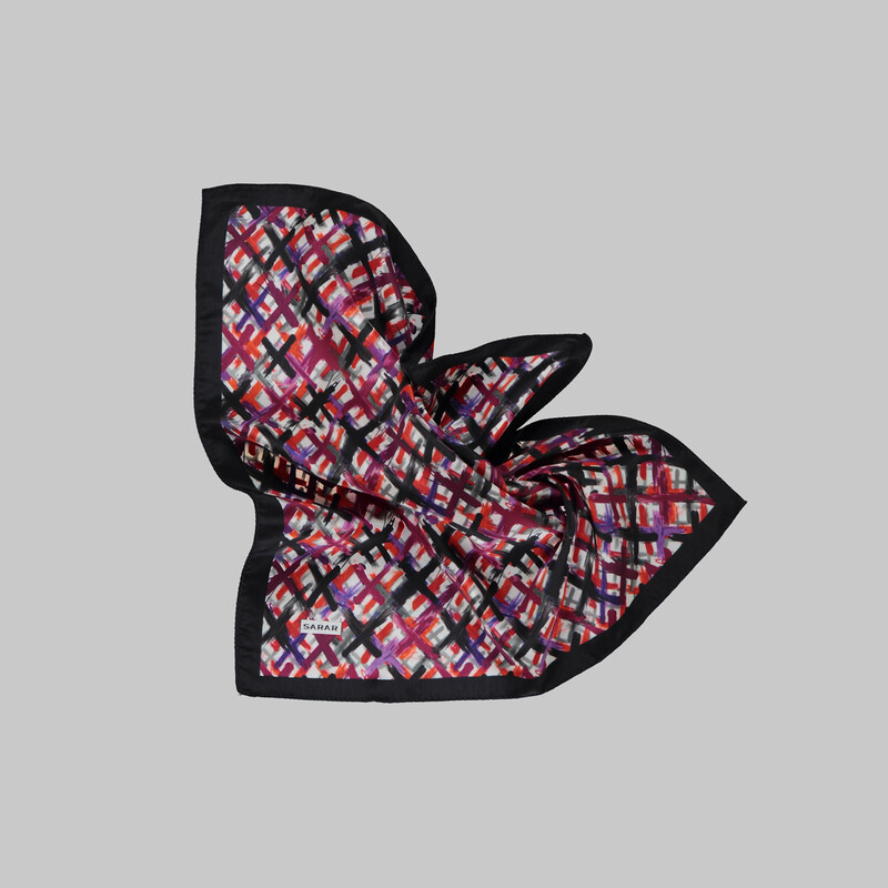 Renkli Desen Mendil M90 - SARAR