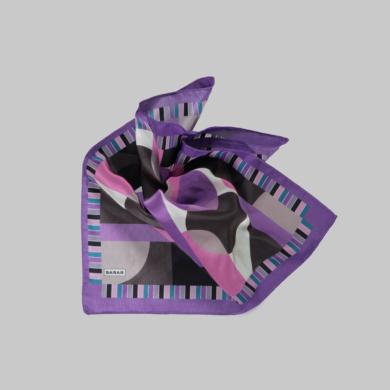 Renkli Desen Mendil M91 - SARAR