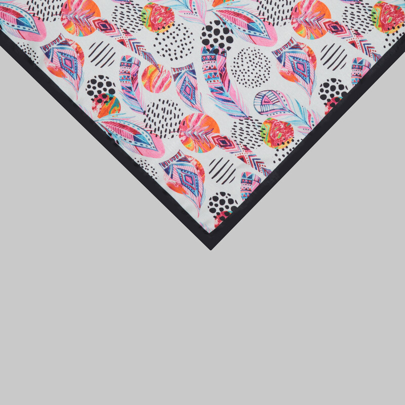 Renkli Desen Mendil M95 - SARAR